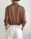 Vernier Éclat Satin Blouse