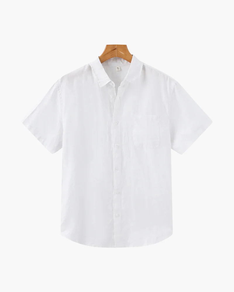 Coastal Linen Short Sleeve Shirt