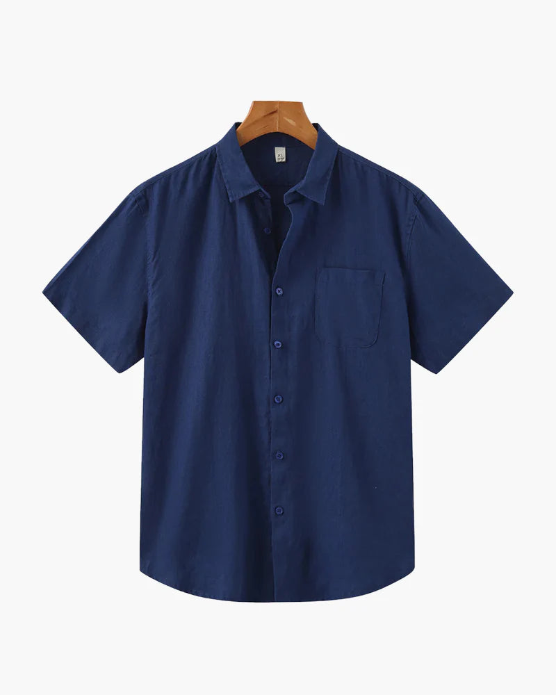 Coastal Linen Short Sleeve Shirt