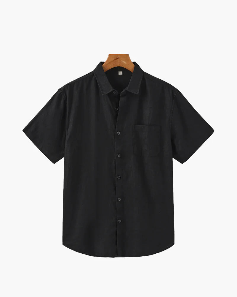 Coastal Linen Short Sleeve Shirt