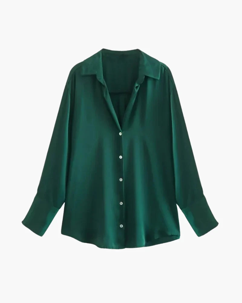 [Bundle Trio] Vernier Éclat Satin Blouse